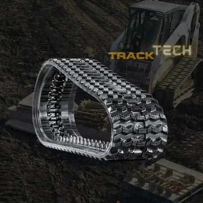 Bobcat T250 Heavy Duty Rubber Tracks 18" Zig-Zag