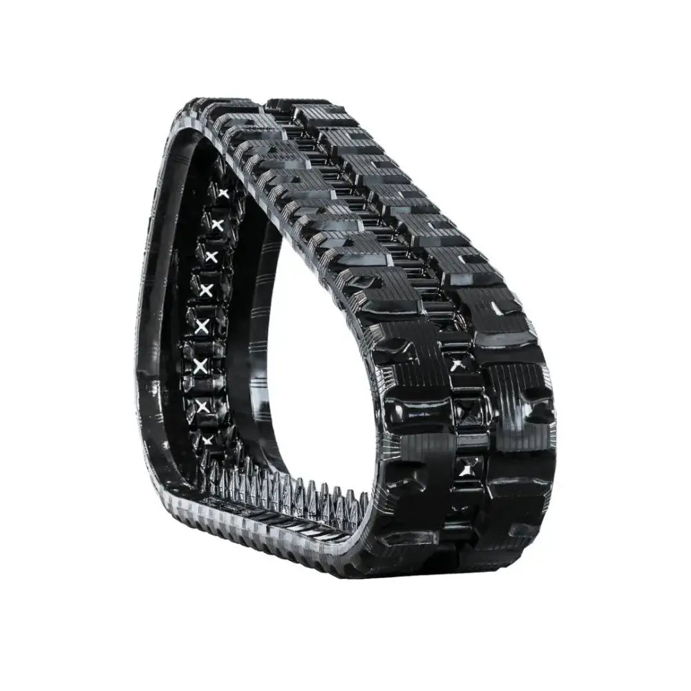 Black rubber track for CAT 255 excavator heavy equipment durable and high-performance