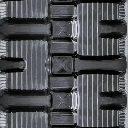Black plastic tray with compartments and ribbed sections for Kubota SVL90-2 Rubber Tracks